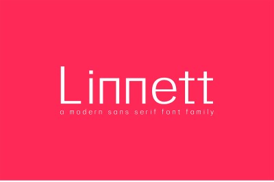 Linnett Sans Serif Font Family