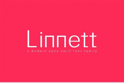 Linnett Sans Serif Font Family