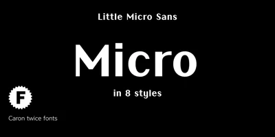Little Micro Sans Font
