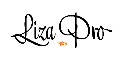 Liza Pro Font
