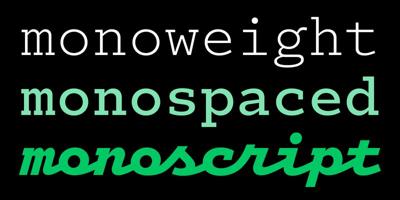 Logic Monospace Font Free Download