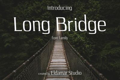 Long Bridge Font Free Download