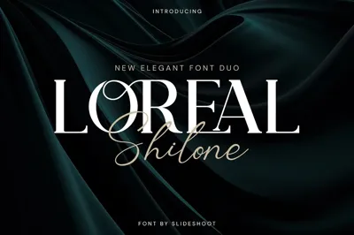 Loreal Shilone - Font Duo Free Download