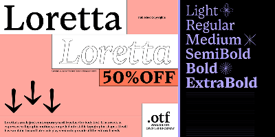 Loretta Font Free Download