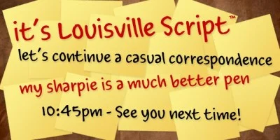 Louisville Script Font