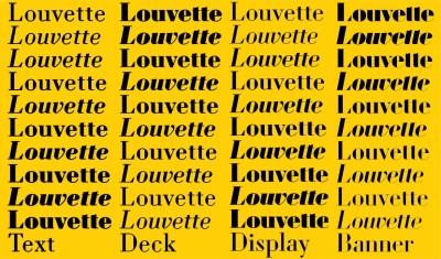 Louvette Font