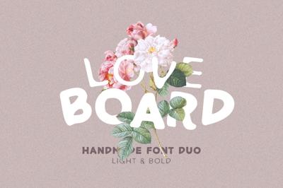 Love Board - Handmade Font Free Download