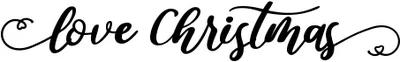 Love Christmas Font