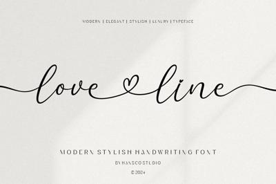 Love Line Handwriting Font Free Download