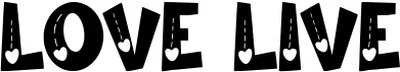 Love Live Font