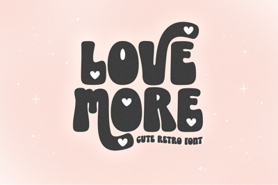 Love More | Retro Font Free Download