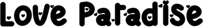 Love Paradise Font