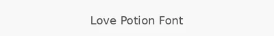 Love Potion Font