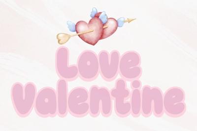 Love Valentine - Handwritting Free Download