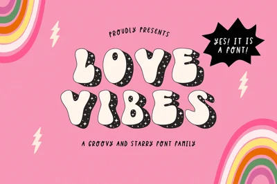 LOVE VIBES Font