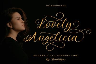 Lovely Angelicia - Romantic Font Free Download