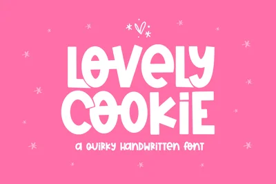 Lovely Cookie | Handwritten Font