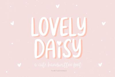 Lovely Daisy | Cute Sans Serif Font Free Download