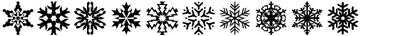 Lp Snowflake Font