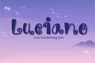 Luciano font Free Download