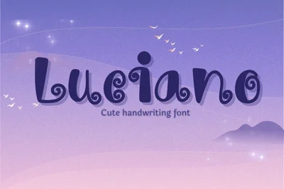 Luciano font