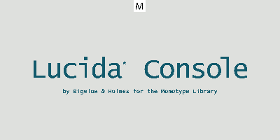 Lucida Console Free Download