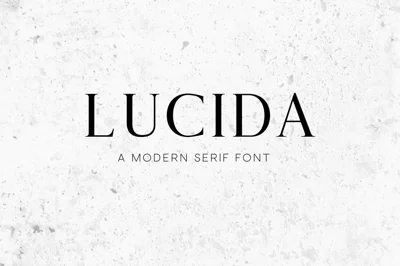 Lucida Modern Serif Font