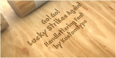 Luckystrikes Font