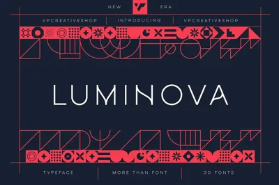 Luminova sans serif - 30 fonts Free Download