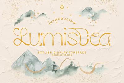 Lumistica Script Display Typeface Free Download