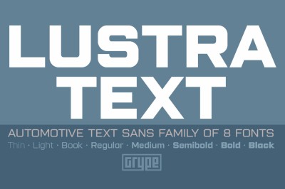 Lustra Text Family Font