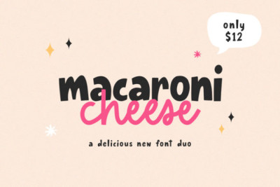 Macaroni Cheese Font