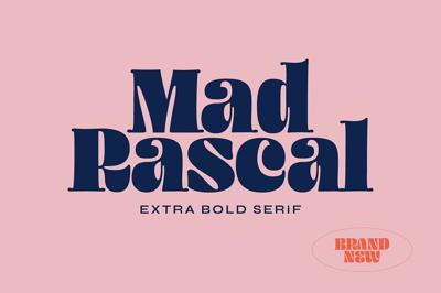 Mad Rascal - Bold Display Serif Free Download