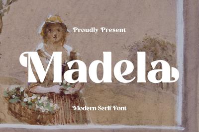 Madela Modern and Classic Serif Font Free Download