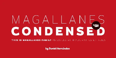 Magallanes Condensed Font