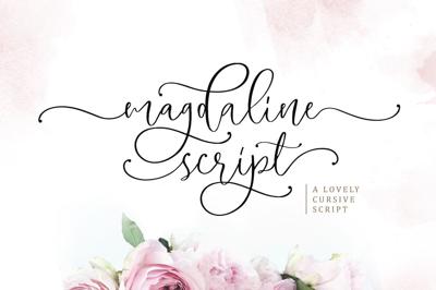 Magdaline - Lovely Script Free Download