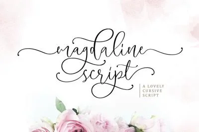 Magdaline - Lovely Script