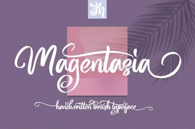 Magentasia - Handwritten Font Free Download