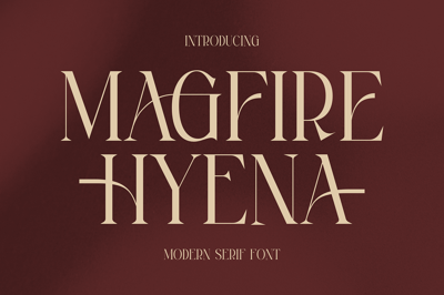 Magfire Hyena Modern Serif Font Free Download