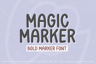 MAGIC MARKER School Handwriting Font Free Download