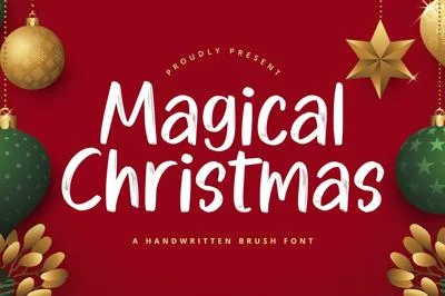 Magical Christmas - Handwritten Font