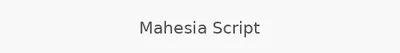 Mahesia Script