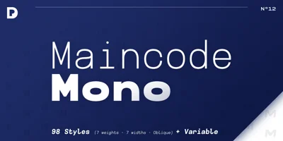 Maincode Mono Font