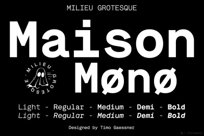 Maison Mono Font