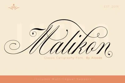 Malikon (New Update) Font