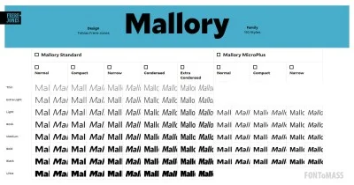 Mallory Font