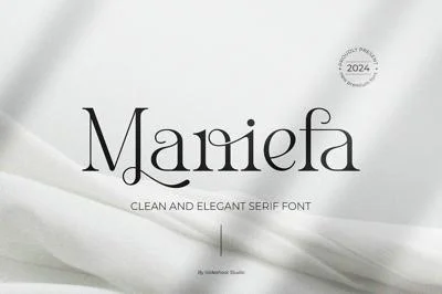 Maniefa || Elegant Serif Font