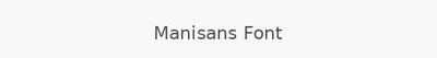Manisans Font