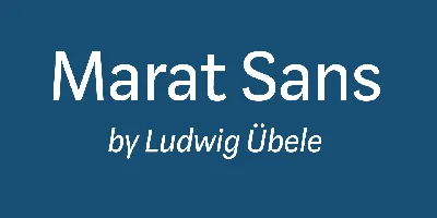 Marat Sans Font