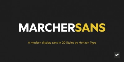 Marcher Sans Font